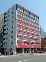 赤いマンション北大前 1DK/9階の外観