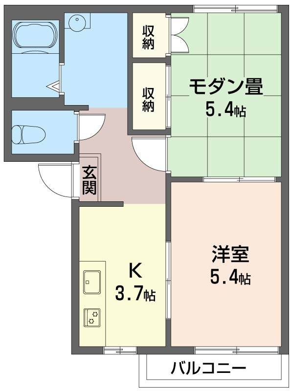 アネックススギの間取り